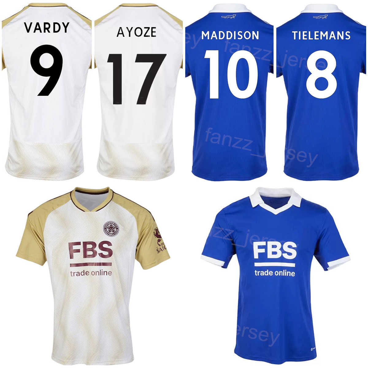 Leicester Soccer City 10 James Maddison Jerseys 2022 2023 Club 27 Timothy Castagne 8 Youri Tielemans 20 Patson Daka 9 Jamie Vardy Football Shirt Kits Sport Uniform, With patch
Leicester Soccer City 10 James Maddison Jerseys 2022 2023 Club 27 Timothy Castagne 8 Youri Tielemans 20 Patson Daka 9 Jamie Vardy Football Shirt Kits Sport Uniform, With patch