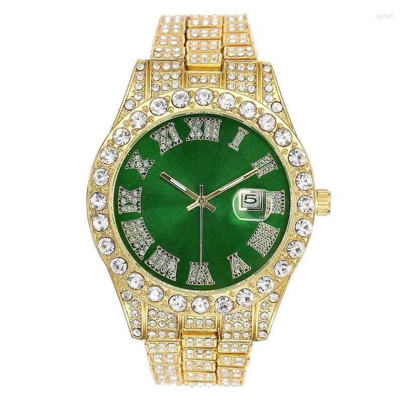 Wristwatches Men's Watches Luxury Quartz Stainless Steel Diamond Fashion Luminous Clock Gift Watch Calendar, Type 4
Wristwatches Men's Watches Luxury Quartz Stainless Steel Diamond Fashion Luminous Clock Gift Watch Calendar, Type 4