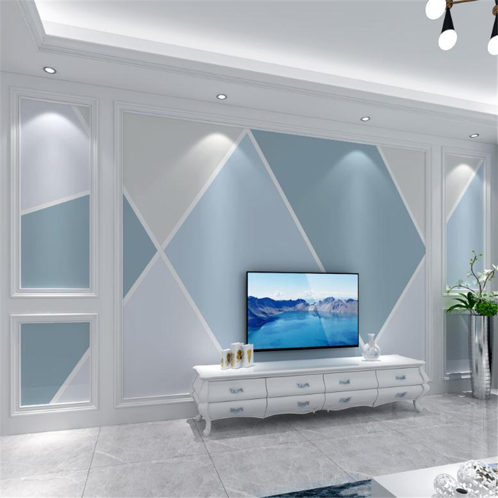 wall wallpaper stereo custom mural modern minimalist living room bedroom 8d film and television decoration wall covering, Blue
wall wallpaper stereo custom mural modern minimalist living room bedroom 8d film and television decoration wall covering, Blue