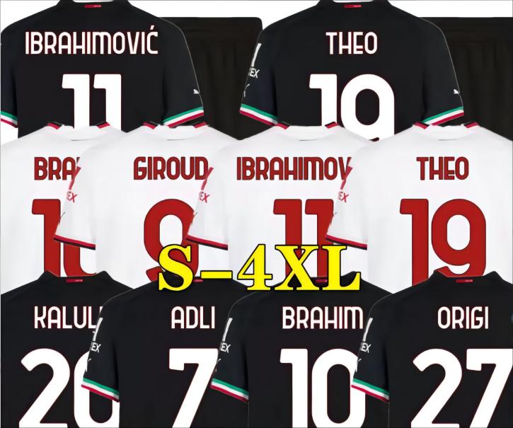 IBRAHIMOVIC 22 23 soccer jersey AC MILANS GIROUD R. LEAO BENNACER KESSIE ROMAGNOLI CALHANOGLU TONALI REBIC 2021 2022 2023 football shirt maillot men kids kit away, Green goalkeeper
IBRAHIMOVIC 22 23 soccer jersey AC MILANS GIROUD R. LEAO BENNACER KESSIE ROMAGNOLI CALHANOGLU TONALI REBIC 2021 2022 2023 football shirt maillot men kids kit away, Green goalkeeper