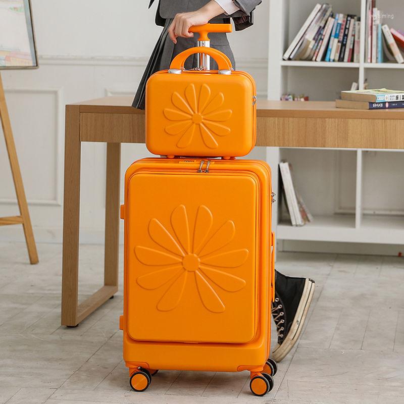 Suitcases 2022 Innovative Travel Luggage Set 20/24 Inch Suitcase With Front Computer Bag Fashion Trolley Wheels 2PCS
Suitcases 2022 Innovative Travel Luggage Set 20/24 Inch Suitcase With Front Computer Bag Fashion Trolley Wheels 2PCS