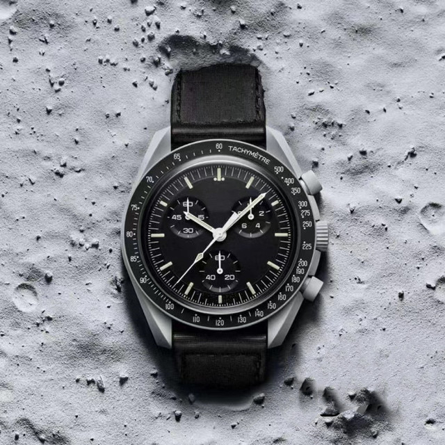 Mens Bioceramic Moon Earth Watch Quartz Movement All Dial Work Chronograph Watches Mission To Mercury 42mm Nylon Strap Limited Edition Wristwatches
Mens Bioceramic Moon Earth Watch Quartz Movement All Dial Work Chronograph Watches Mission To Mercury 42mm Nylon Strap Limited Edition Wristwatches