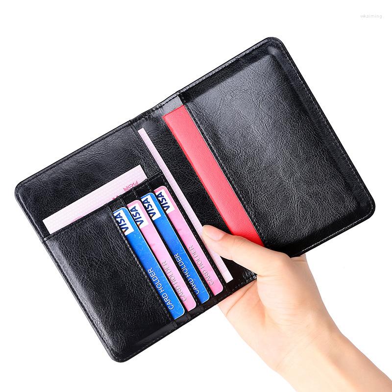 Card Holders Fashion Genuine Leather Function Case Business Holder Men Women Credit Passport Bag ID Wallets, Black
Card Holders Fashion Genuine Leather Function Case Business Holder Men Women Credit Passport Bag ID Wallets, Black