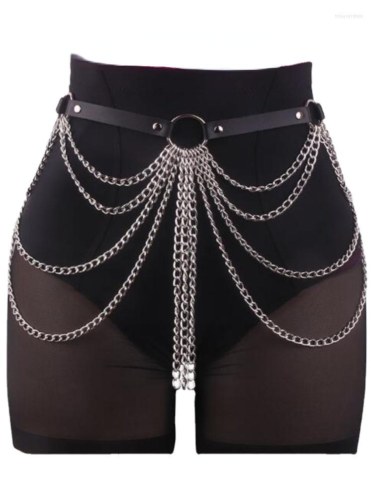 Belts Goth Punk PU Leather Silver Multilayer Chain Night Club Body Belt Metal Ring Waist Strap Street Girl Festival Jewelry 2022, White
Belts Goth Punk PU Leather Silver Multilayer Chain Night Club Body Belt Metal Ring Waist Strap Street Girl Festival Jewelry 2022, White