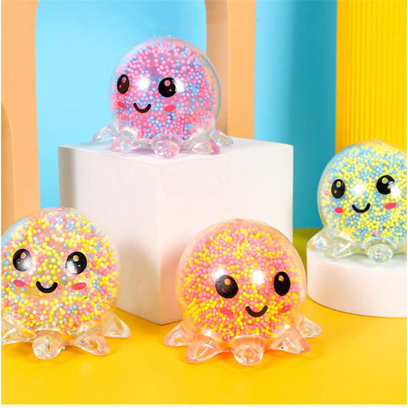 Fidget Toy Stress Glowing Light Squid Vent ball Squeeze doll Decompression Toys Bubble Octopus Ball Children's Birthday Gift 61
Fidget Toy Stress Glowing Light Squid Vent ball Squeeze doll Decompression Toys Bubble Octopus Ball Children's Birthday Gift 61