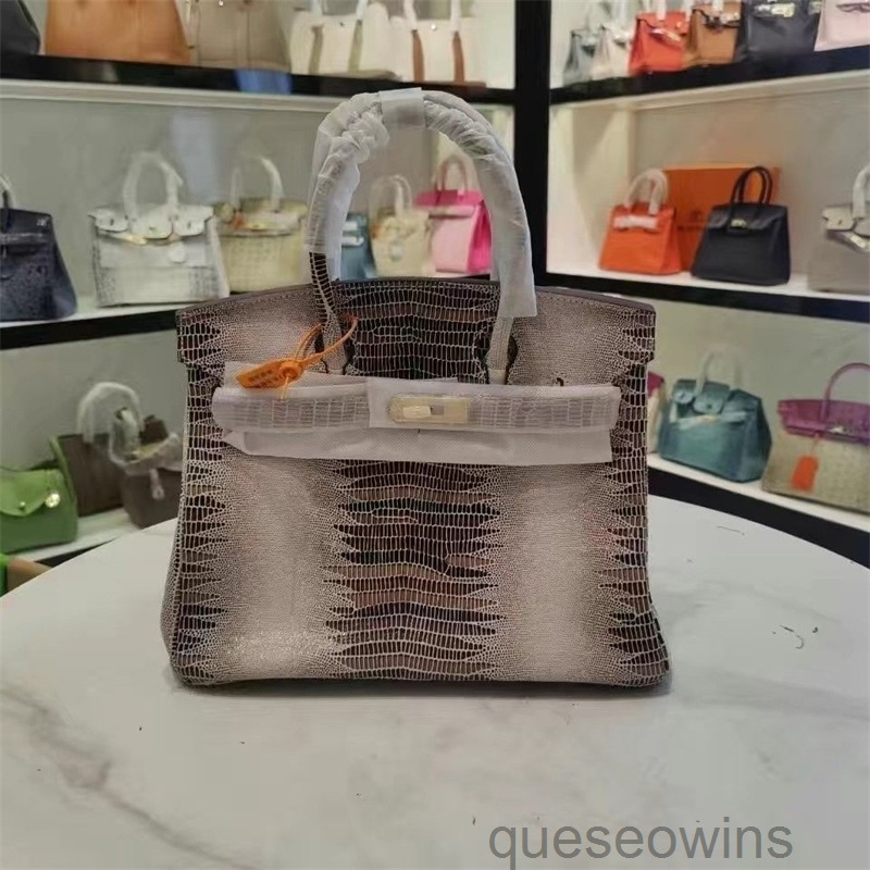 Designer Birkins Bags Brand Herme Handbags 2022 Classic Platinum Bag Frosted Lizard Pattern Color Matching Leather Atmospheri, Primary color large 30cn
Designer Birkins Bags Brand Herme Handbags 2022 Classic Platinum Bag Frosted Lizard Pattern Color Matching Leather Atmospheri, Primary color large 30cn