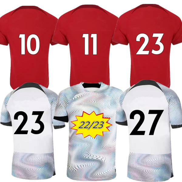 22 23 season home away DARWIN soccer jerseys 2022 2023 Mohamed Diogo Luis DIaz Alexander Arnold football kit tops shirts men kids uniform
22 23 season home away DARWIN soccer jerseys 2022 2023 Mohamed Diogo Luis DIaz Alexander Arnold football kit tops shirts men kids uniform