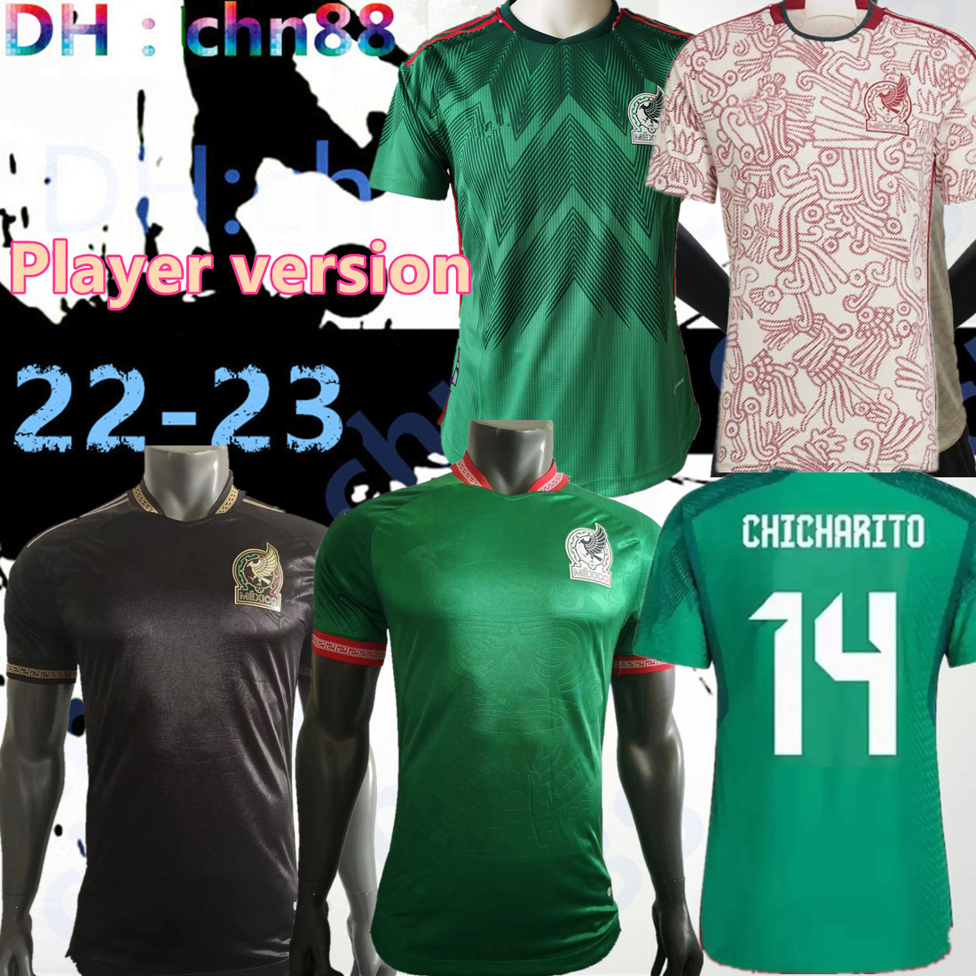 2022 2023 Player version Mexico soccer jerseys special edition CONCACAF Gold Cup Camisetas 22 23 CHICHARITO LOZANO DOS SANTOS GUARDADO football shirt men Kids kit, 2022 player
2022 2023 Player version Mexico soccer jerseys special edition CONCACAF Gold Cup Camisetas 22 23 CHICHARITO LOZANO DOS SANTOS GUARDADO football shirt men Kids kit, 2022 player