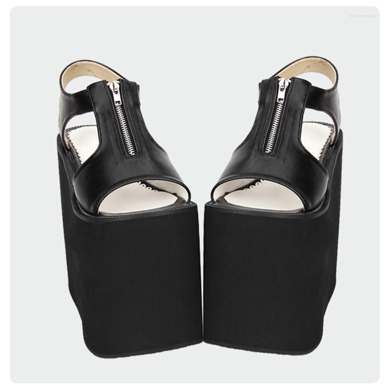 Sandals Angelic Imprint Gothic Lolita Style Women Sandal S Fashion PU Leather Platform Shoe Size 35-46 8531, Black
Sandals Angelic Imprint Gothic Lolita Style Women Sandal S Fashion PU Leather Platform Shoe Size 35-46 8531, Black