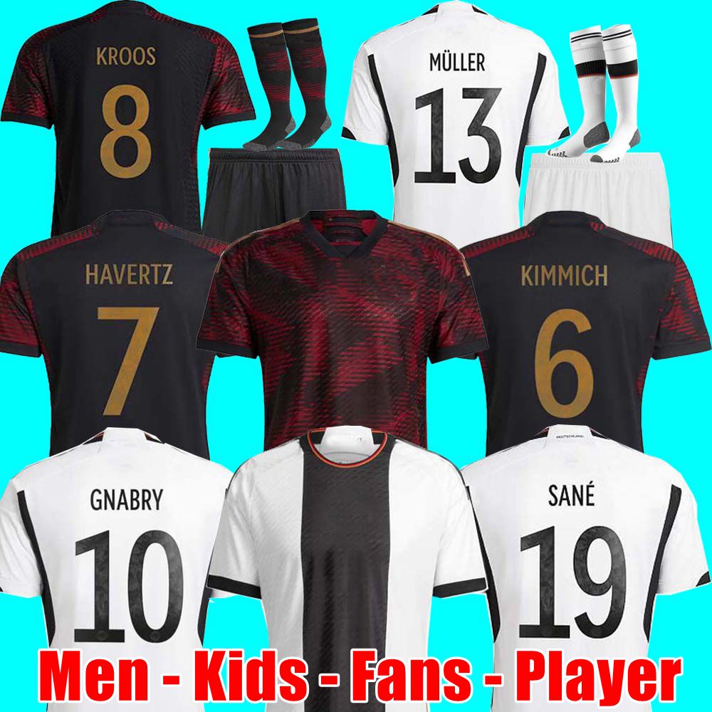 22 23 HUMMELS Soccer Jersey Fans Player Version 2022 2023 KROOS GNABRY WERNER SANE REUS MULLER KIMMICH Football Shirt Germanies Men Kids Kit set uniforms, 99/00 home ucl
22 23 HUMMELS Soccer Jersey Fans Player Version 2022 2023 KROOS GNABRY WERNER SANE REUS MULLER KIMMICH Football Shirt Germanies Men Kids Kit set uniforms, 99/00 home ucl