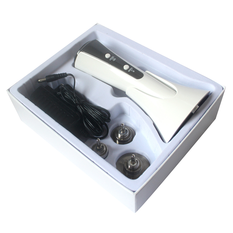 Portable 3 in 1 RF Skin Tightening Machine Radio Frequency Eye Neck Wrinkle Removal Mini RF Equipment Home Use Face Lifting Anti Aging Facial Massage 