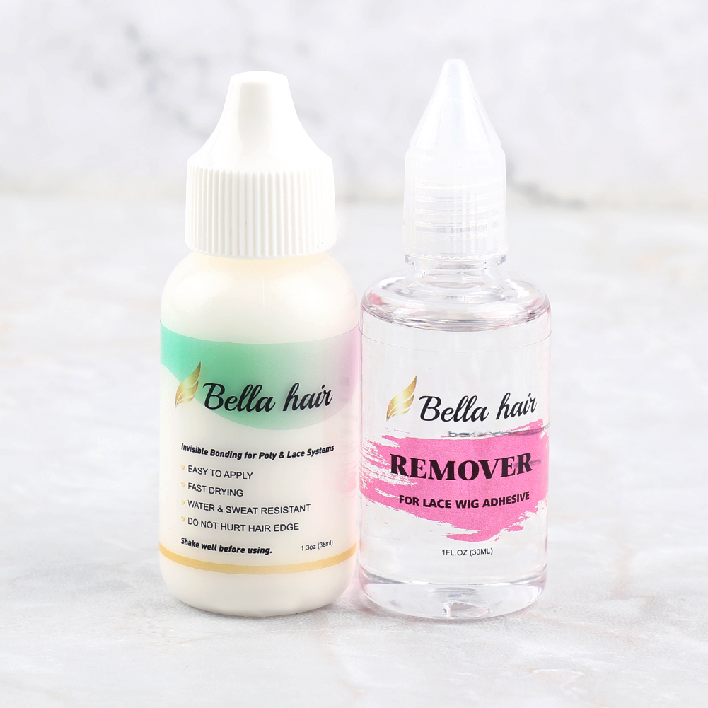 Lace Wig Glue Waterproof Oil Resistant Hair Replacement Adhesives Strong Hold Invisible Bonding Glues for Lace Front Wigs Poly Hairpiece Toupee Cosmet