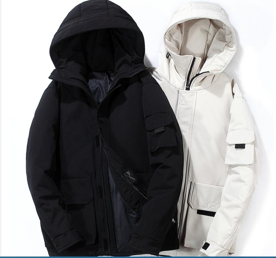 Men's White Duck Down Jacket Warm Hooded Thick Casual High Quality Coat Warm Winter Parka -3XL, Black
Men's White Duck Down Jacket Warm Hooded Thick Casual High Quality Coat Warm Winter Parka -3XL, Black