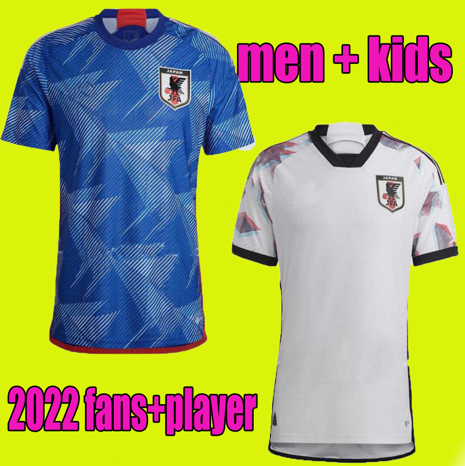 Japan 2022 Soccer Jersey home blue away white Captain TSUBASA ATOM Japanese 22 23 Football Shirt HONDA KAGAWA OKAZAKI men set kids kit Player Fans women girls top
Japan 2022 Soccer Jersey home blue away white Captain TSUBASA ATOM Japanese 22 23 Football Shirt HONDA KAGAWA OKAZAKI men set kids kit Player Fans women girls top