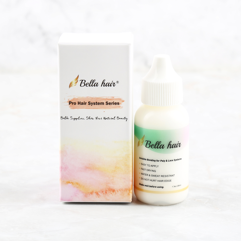 Lace Wig Glue Waterproof Oil Resistant Hair Replacement Adhesives Strong Hold Invisible Bonding Glues for Lace Front Wigs Poly Hairpiece Toupee Cosmet