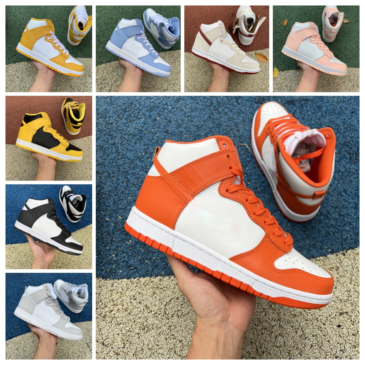 Dunks High Casual Shoes Men Women Dunksb Black White Aluminum Vast Grey UNC Pink Prime Syracuse Midnight Navy Varsity Purple Maize University Gold Designer Sneakers, Bubble package bag
Dunks High Casual Shoes Men Women Dunksb Black White Aluminum Vast Grey UNC Pink Prime Syracuse Midnight Navy Varsity Purple Maize University Gold Designer Sneakers, Bubble package bag