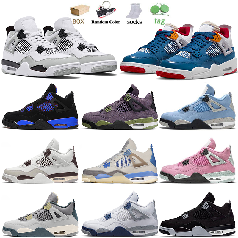 With Box Jumpman 4 Women Mens Basketball Shoes 4s Messy Room Sail Red Thunder Midnight Navy Seafoam Black Cat Offs White Oreo Trainers Military Bred Sneakers Size 47, Color#9 lightning 40-47
With Box Jumpman 4 Women Mens Basketball Shoes 4s Messy Room Sail Red Thunder Midnight Navy Seafoam Black Cat Offs White Oreo Trainers Military Bred Sneakers Size 47, Color#9 lightning 40-47