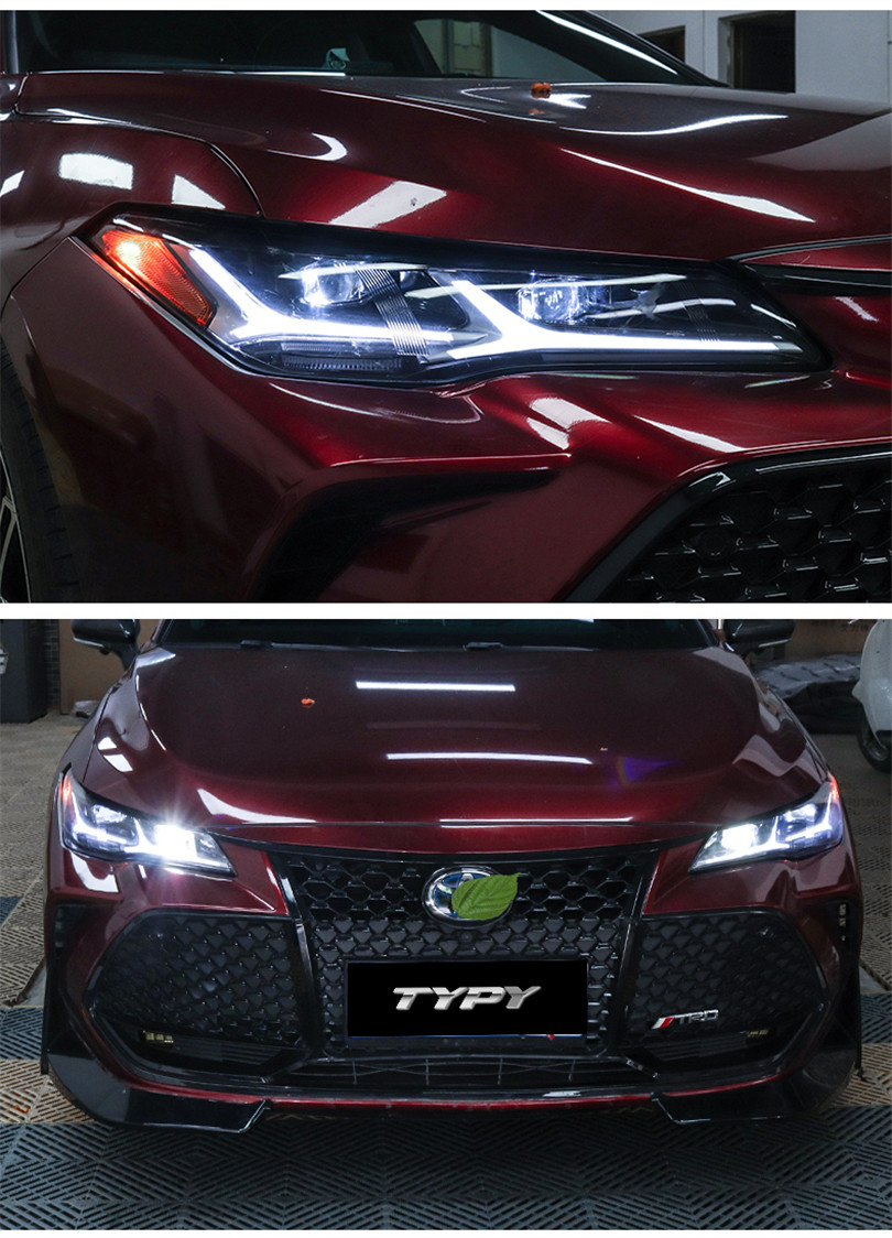 Car Headlights LED for Toyota Avalon 20 19-2022 High Beam Front Lamp LED Turn Signal Headlight Day Running Lights