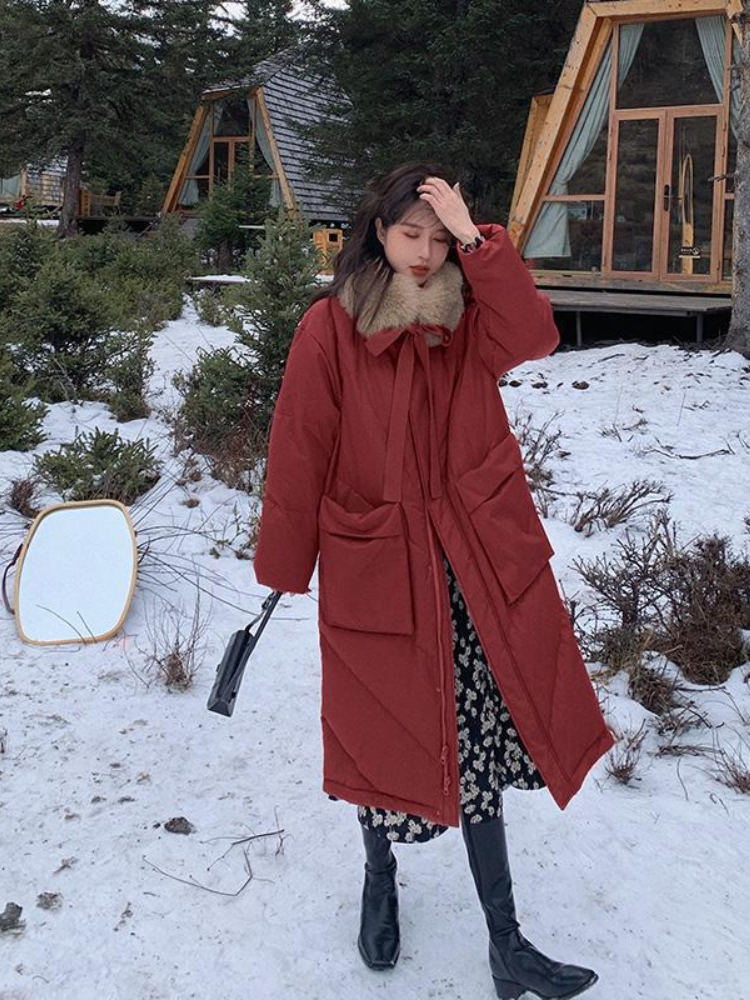 Womens Down Parkas White Duck Down Jacket Real Natural Collar Hooded Winter Coat Women Thick Warm Parkas Fashion Outerwear, Beige
Womens Down Parkas White Duck Down Jacket Real Natural Collar Hooded Winter Coat Women Thick Warm Parkas Fashion Outerwear, Beige