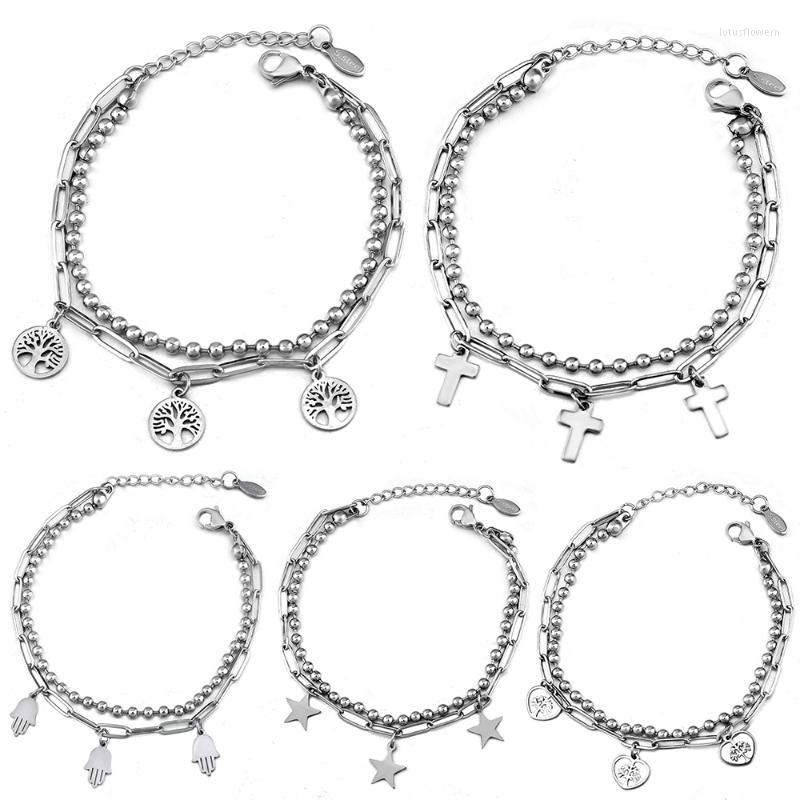 Bangle Double Stainless Steel Bracelet 18CM Adjustable Tree Of Life Young Trending Bangles Jewelry 2022 For Women Gift
Bangle Double Stainless Steel Bracelet 18CM Adjustable Tree Of Life Young Trending Bangles Jewelry 2022 For Women Gift