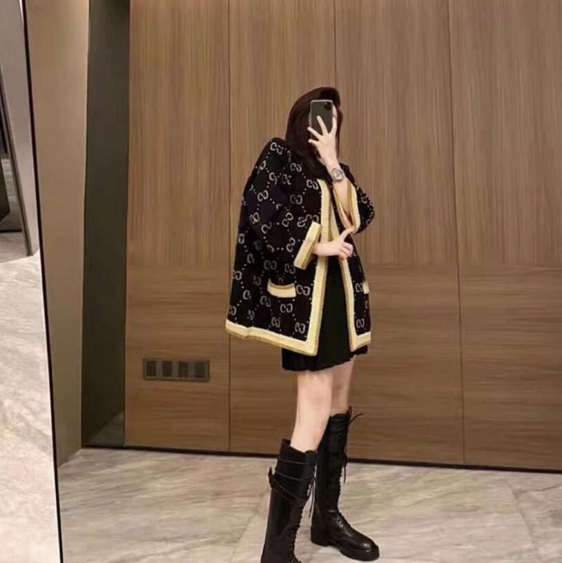 Women Sweaters Brand Designer tops Luxury G Letter Cardigan Sweater Coat Knitted Top jacket