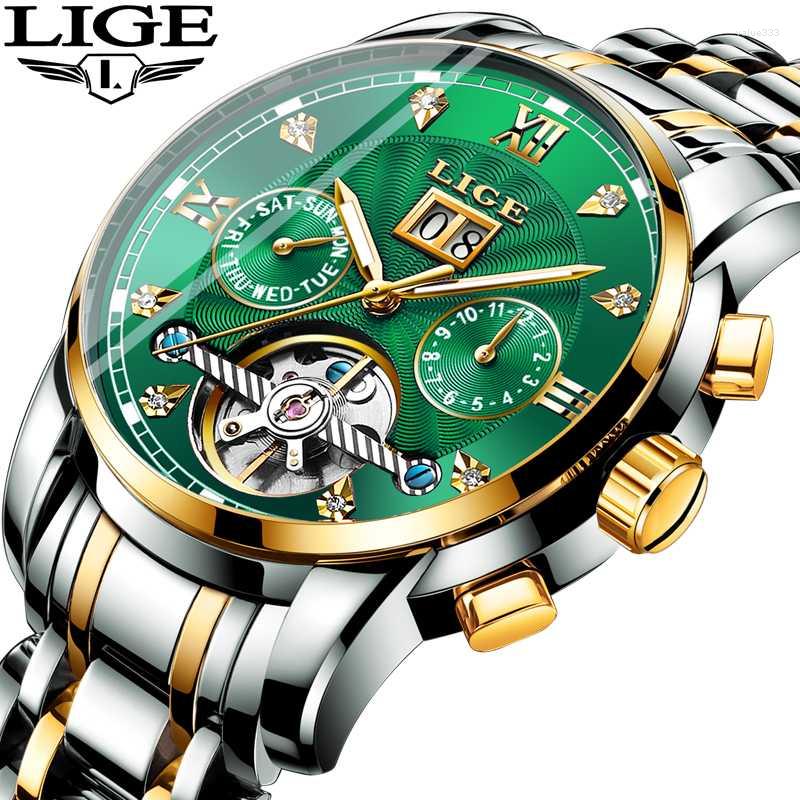 Wristwatches 2022 LIGE Watches Men Male Business Sport Waterproof Wristwatch Quartz Watch Relogio Masculino, Leather all gold
Wristwatches 2022 LIGE Watches Men Male Business Sport Waterproof Wristwatch Quartz Watch Relogio Masculino, Leather all gold