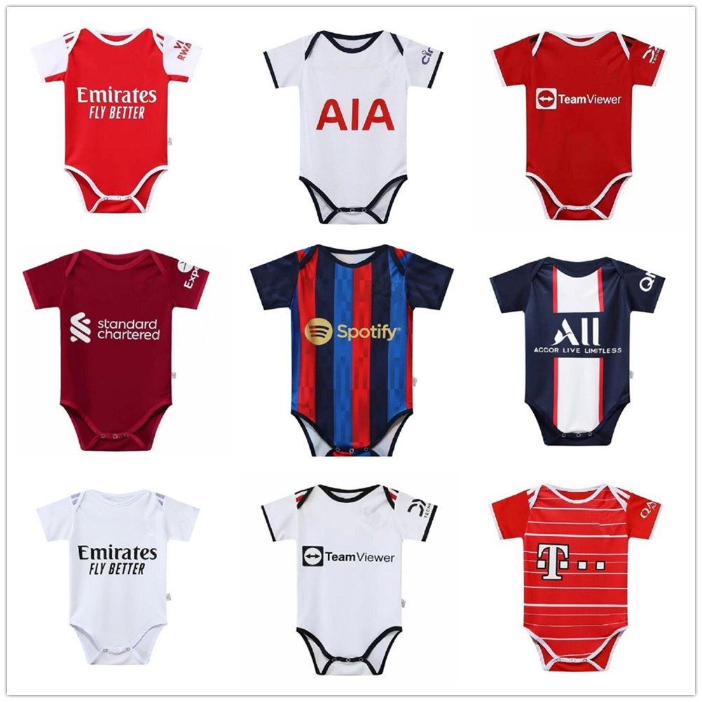 2022 2023 LEWANDOWSKI SANE soccer jersey GORETZKA PSGS Baby kit soccer sets RASHFORD kids suit boys child football shirts 22 23 SMITH ROWE PEPE SAKA Uniforms 6-18 month, As pic
2022 2023 LEWANDOWSKI SANE soccer jersey GORETZKA PSGS Baby kit soccer sets RASHFORD kids suit boys child football shirts 22 23 SMITH ROWE PEPE SAKA Uniforms 6-18 month, As pic