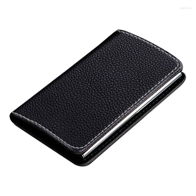 Card Holders Fashion Name Holder PU Leather Keep Clean Portable Wallet Gift Solid Case Professional Protective Durable Business Luxury, Black
Card Holders Fashion Name Holder PU Leather Keep Clean Portable Wallet Gift Solid Case Professional Protective Durable Business Luxury, Black