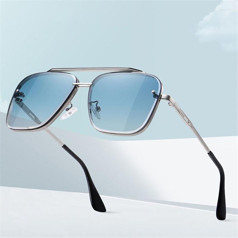 Sunglasses 2022 Gradient Men Fashion Metal Big Frame Sun Glasses Punk Summer Goggles UV400 Eyewear
Sunglasses 2022 Gradient Men Fashion Metal Big Frame Sun Glasses Punk Summer Goggles UV400 Eyewear
