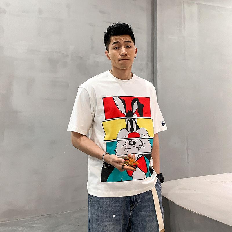 Men's T Shirts Plus Size Men's Cool Cartoon Printing Short-sleeved T-shirt Tide Brand Loose Half-sleeved White Summer, Black
Men's T Shirts Plus Size Men's Cool Cartoon Printing Short-sleeved T-shirt Tide Brand Loose Half-sleeved White Summer, Black