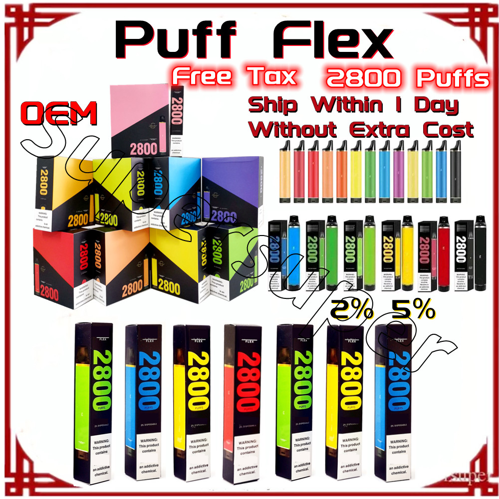 Delivery Duty Paid Free Puff Flex E Cigarettes 2800 Hits Desechables Vape Pen Disposable 2% 5% 850mAh Battery Pod 10ml 20 Colors Mesh Coil OEM Customize Vapes VS Elux
Delivery Duty Paid Free Puff Flex E Cigarettes 2800 Hits Desechables Vape Pen Disposable 2% 5% 850mAh Battery Pod 10ml 20 Colors Mesh Coil OEM Customize Vapes VS Elux