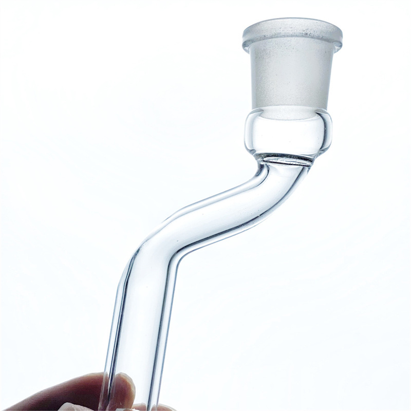 Glass drop down Diffuser Smoking Accessory 14mm Female Down Stem Pull Down Adapter for Water Gun Tap Oil Rig Pipes
