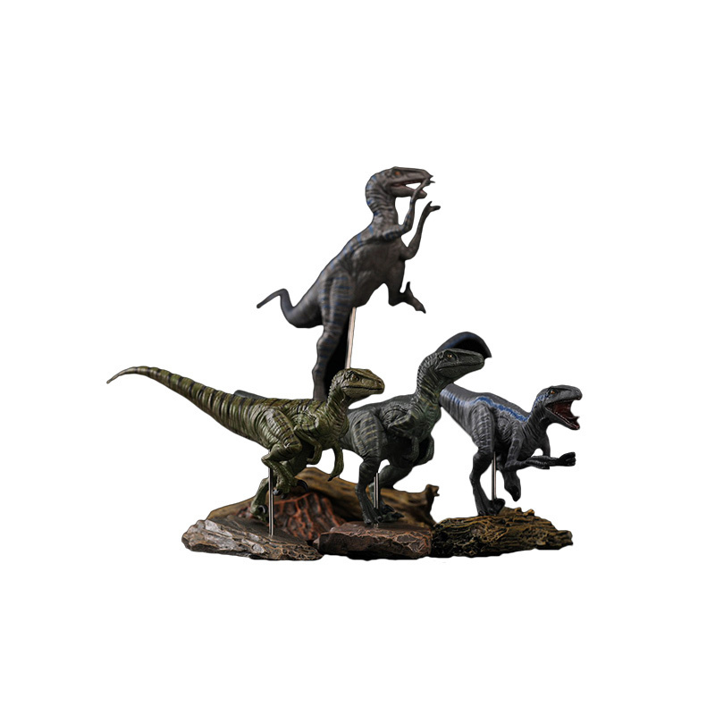 Action Toy Figures Nanmu 1 35 Velociraptor Team Raptor Dinosaur Baldwin Ceasar Diana Edgar Human Figure Limited Quantity With Retail Box 220829