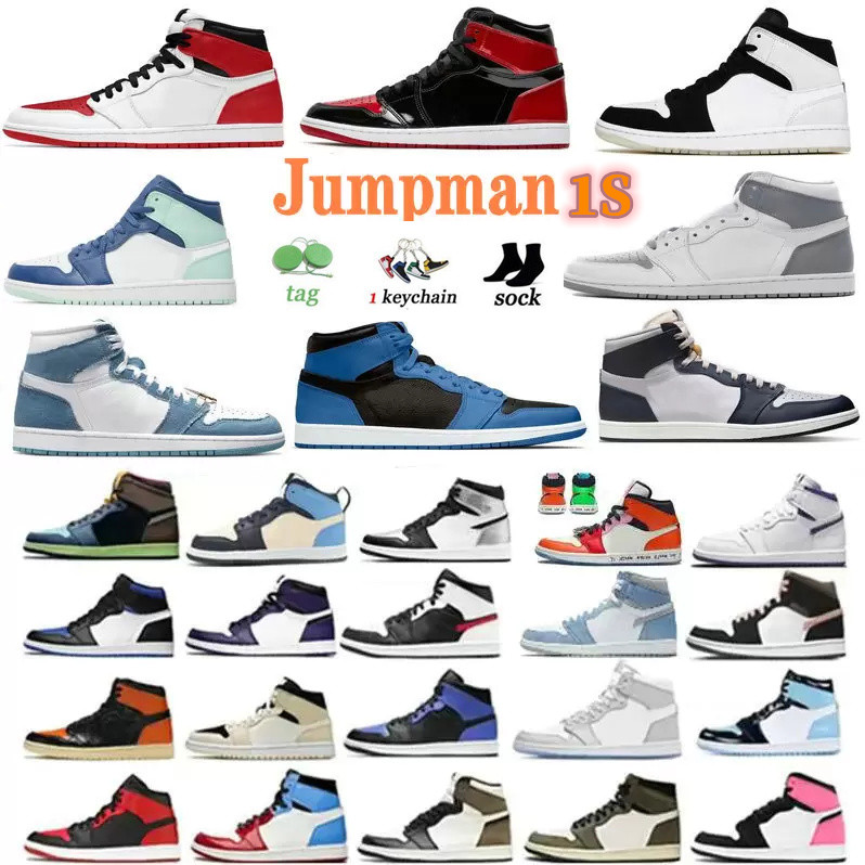 2022 Jumpman 1 Mens Basketball shoes High UNC University blue 1s Gold Top Mocha Cactus Jack Obsidian Banned Bred Toe Men Women trainer Sports size 36-47, 44
2022 Jumpman 1 Mens Basketball shoes High UNC University blue 1s Gold Top Mocha Cactus Jack Obsidian Banned Bred Toe Men Women trainer Sports size 36-47, 44