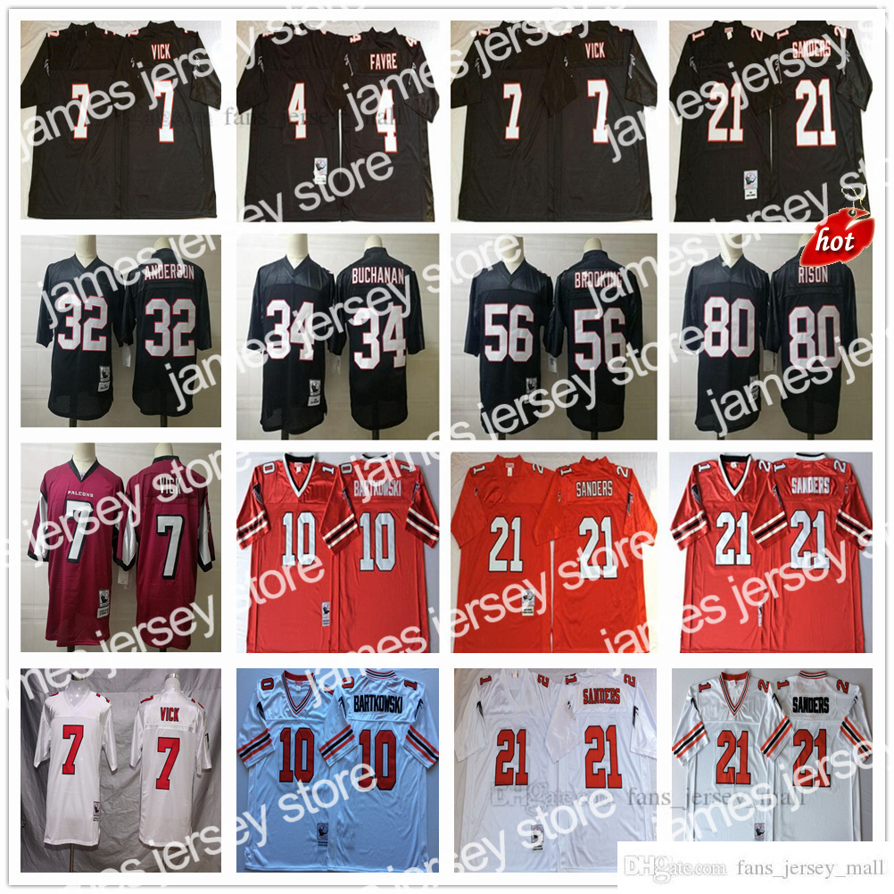 Football Jerseys NCAA Vintage Football 21 Deion Sanders Jersey 32 Jamal Anderson 34 Ray Buchanan 7 Michael Vick 4 Brett Favre 10 Steve Bartkowski Home Red, Same as picture
Football Jerseys NCAA Vintage Football 21 Deion Sanders Jersey 32 Jamal Anderson 34 Ray Buchanan 7 Michael Vick 4 Brett Favre 10 Steve Bartkowski Home Red, Same as picture