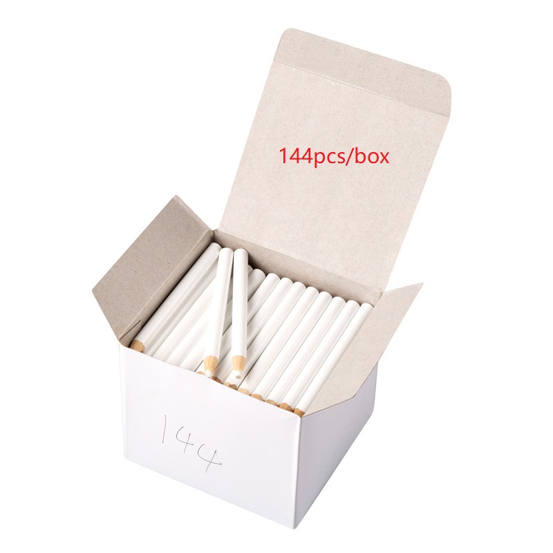 8.5cm nail wax Dotting Tools Wood Nails Art Pencil Rhinestones Gem Picker pen Crystal Manicure Decorations White NAB061