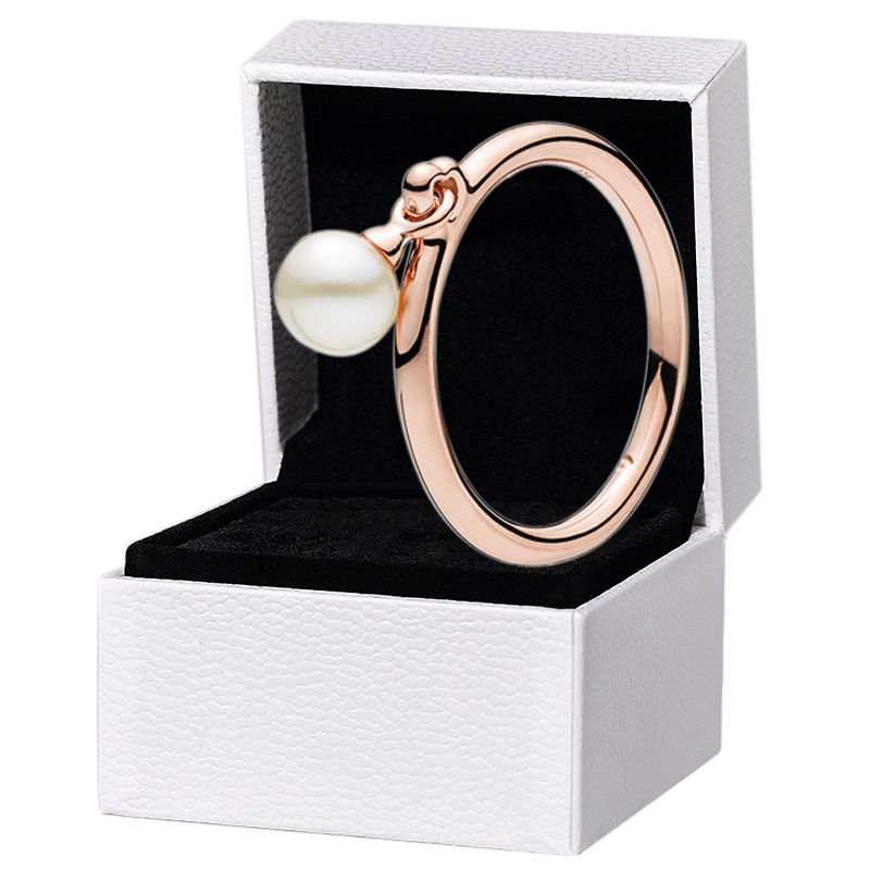 Women White Pearl Pendant Wedding RING Rose Gold plated engagement Jewelry For pandora 925 Silver girlfriend Gift Rings with Original Box set
Women White Pearl Pendant Wedding RING Rose Gold plated engagement Jewelry For pandora 925 Silver girlfriend Gift Rings with Original Box set