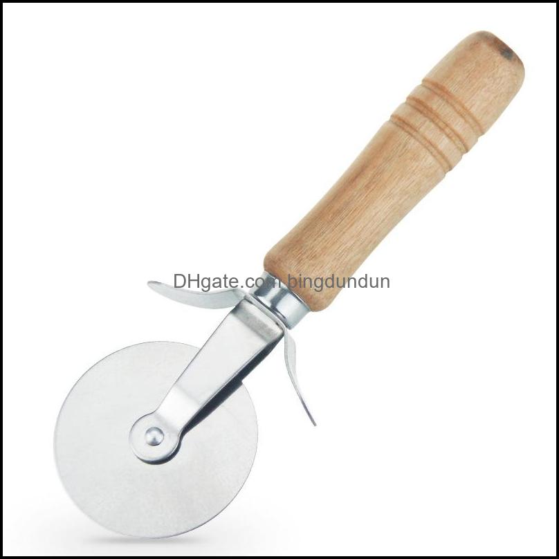 Cake Tools Round Pizza Cutter Knife Roller Clutc Stainless Steel Cutters Wood Handle Pastry Nonstick Tool Wheel Slicer Wit Bingdundun Dhhrz
Cake Tools Round Pizza Cutter Knife Roller Clutc Stainless Steel Cutters Wood Handle Pastry Nonstick Tool Wheel Slicer Wit Bingdundun Dhhrz