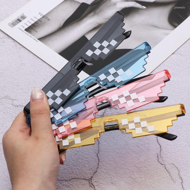 Sunglasses Funny Rimeless Mosaic For Women Men Thug Life Sun Glasses Retro Gamer Robot Eyewear Birthday Party Cosplay Favors
Sunglasses Funny Rimeless Mosaic For Women Men Thug Life Sun Glasses Retro Gamer Robot Eyewear Birthday Party Cosplay Favors