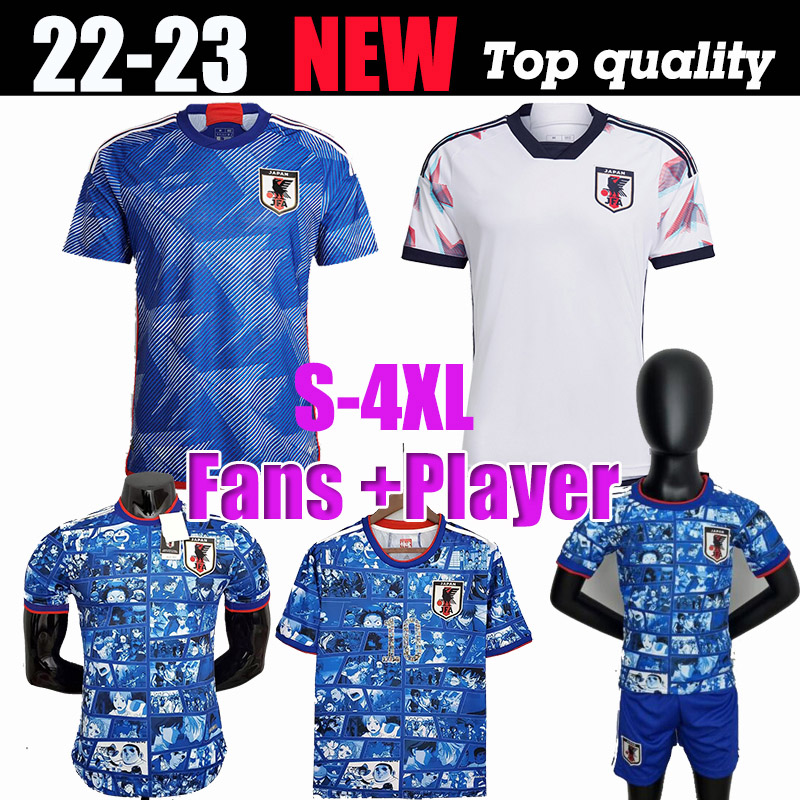 4XL Japan 2022 Soccer Jersey home away TSUBASA 2022 ATOM Japanese Football Shirt blue white HONDA KAGAWA OKAZAKI men set kids kit Player Fans women Cartoon Captain
4XL Japan 2022 Soccer Jersey home away TSUBASA 2022 ATOM Japanese Football Shirt blue white HONDA KAGAWA OKAZAKI men set kids kit Player Fans women Cartoon Captain