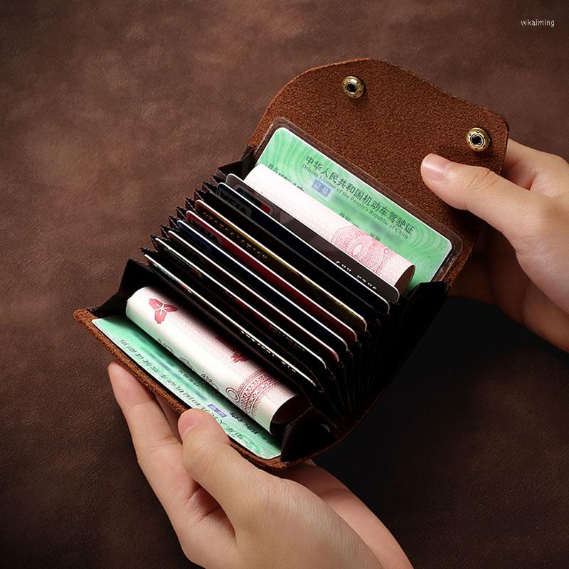 Wallets AETOO First Layer Retro Buckle Organ Card Holder Large Capacity Multi-card Position Men's
Wallets AETOO First Layer Retro Buckle Organ Card Holder Large Capacity Multi-card Position Men's
