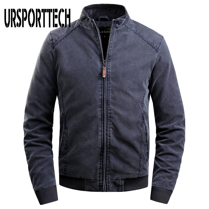 Men's Jackets URSPORTTECH Jacket Men Autumn Winter Army Military Jackets Mens Coats Casual Outerwear Clothing Parka male Jacket Windbreaker 22082
