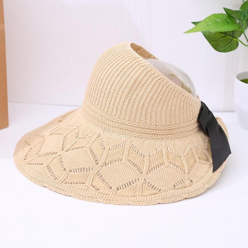 Visors Beautiful Knitted Elegant Bow Female Sun Visor Hat Lightweight Comfortable Wear, Khaki
Visors Beautiful Knitted Elegant Bow Female Sun Visor Hat Lightweight Comfortable Wear, Khaki
