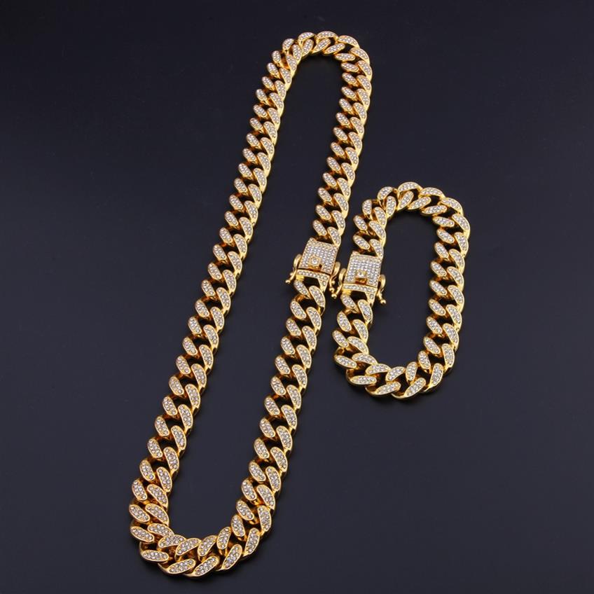 13mm 16-30inches HipHop Bling Jewelry Men Iced Out Chain Necklace Gold Silver Miami Cuban Link Chains251q
13mm 16-30inches HipHop Bling Jewelry Men Iced Out Chain Necklace Gold Silver Miami Cuban Link Chains251q