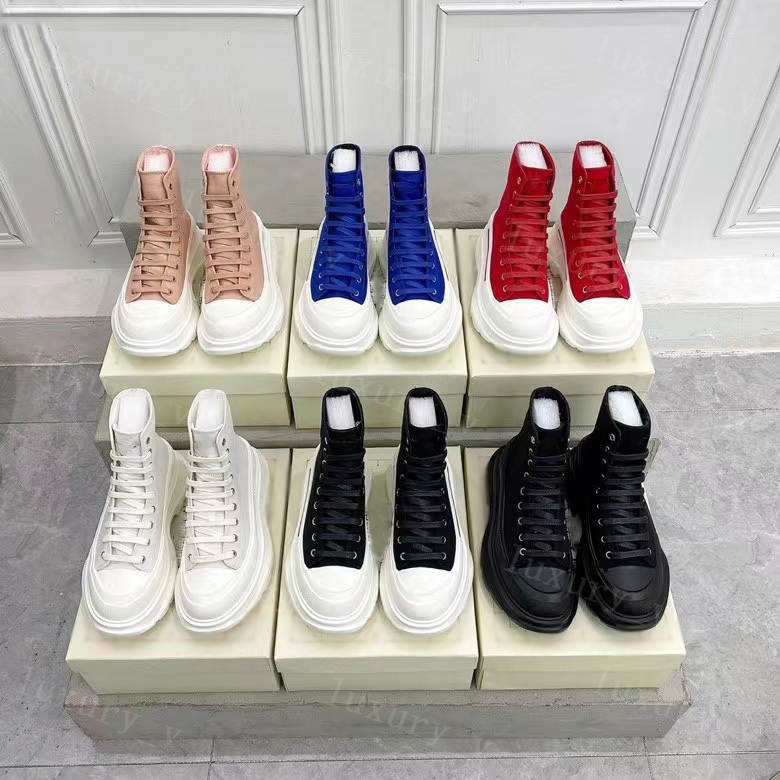 Designer Tread Slick Boots Women Casual Shoes Fashion Canvas Sneaker Arrivals Platform Shoe High Triple Black White Royal Pale Pink Red Chaussures 35-40, Color 6
Designer Tread Slick Boots Women Casual Shoes Fashion Canvas Sneaker Arrivals Platform Shoe High Triple Black White Royal Pale Pink Red Chaussures 35-40, Color 6