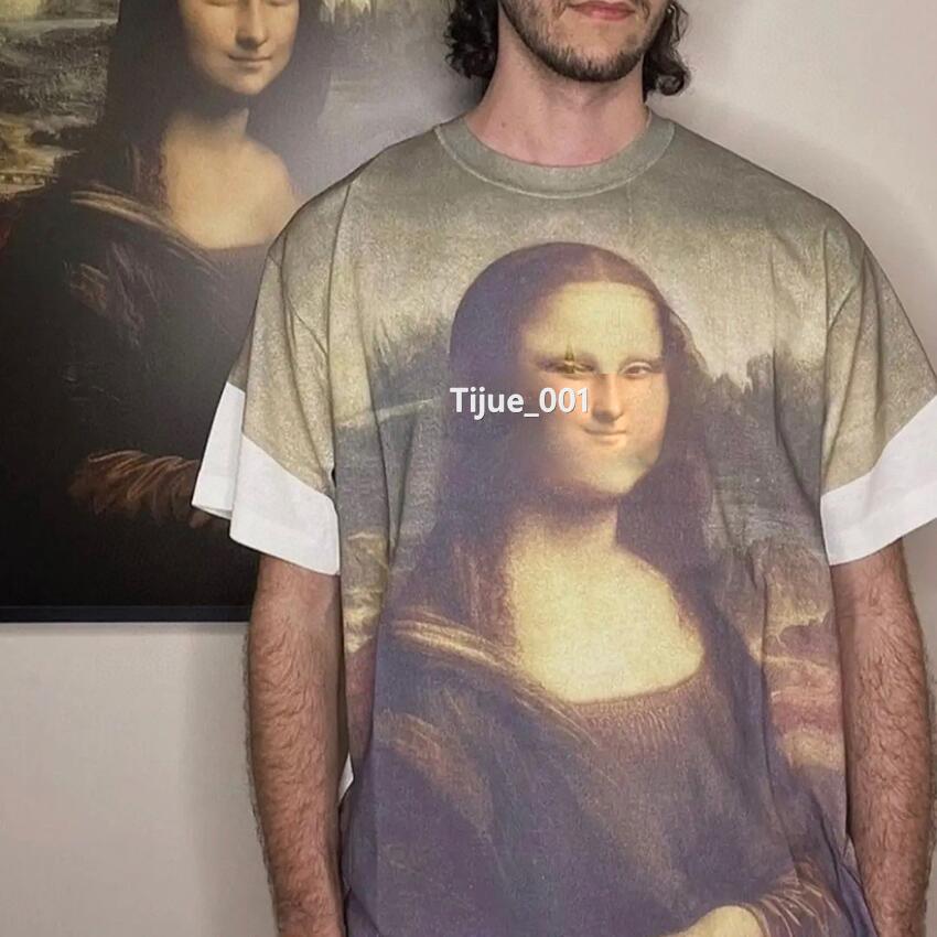 22SS New Mona Lisa Tee Vacation Classic Man Women Early Autumn Summer Limited Short Sleeve High End Designer Casual Fashion T-shirt TJAMTX282, White
22SS New Mona Lisa Tee Vacation Classic Man Women Early Autumn Summer Limited Short Sleeve High End Designer Casual Fashion T-shirt TJAMTX282, White