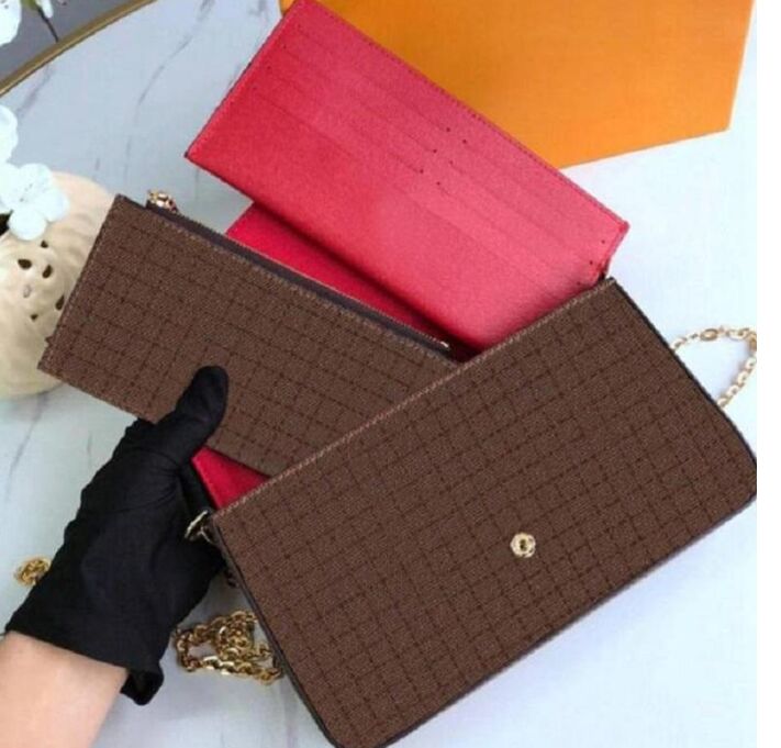 Evening Bags top Designers POCHETTE 3 pcs/set Wallets women's tote crossbody bag Women embossing Leather Handbags Luxurys Womens Chain Shoulder Purse, No box
Evening Bags top Designers POCHETTE 3 pcs/set Wallets women's tote crossbody bag Women embossing Leather Handbags Luxurys Womens Chain Shoulder Purse, No box