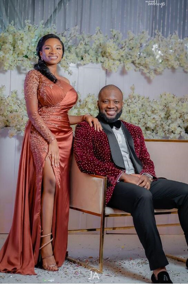 Arabic Aso Ebi One Shoulder Mermaid Prom Dresses leaf Lace Beaded High Split Evening Second Reception Bridesmaid Gowns Dress