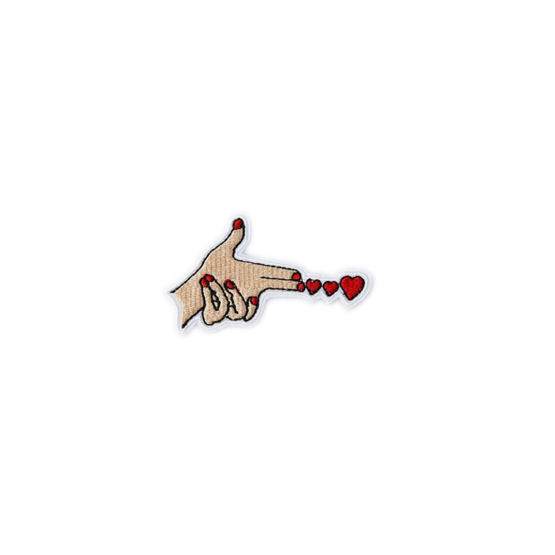 Sewing Notions Launch Love Heart Embroidery Patches Iron On Cartoon Style For Clothing Shirts Custom Patch
Sewing Notions Launch Love Heart Embroidery Patches Iron On Cartoon Style For Clothing Shirts Custom Patch