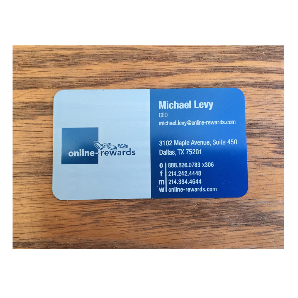 Sublimation Blank Metal Business Cards files 86x54mm White Aluminum Name Card for Heat Transfer Color UV Print Blanks 0.22mm